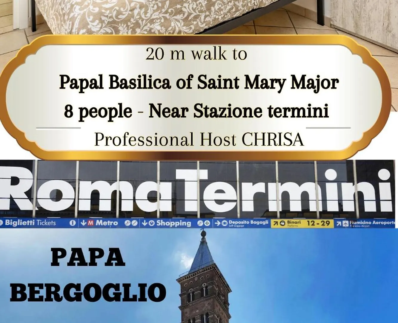 Apartment Home X 8 Guests Near Termini & Santa Maria Maggiore Rom Italien
